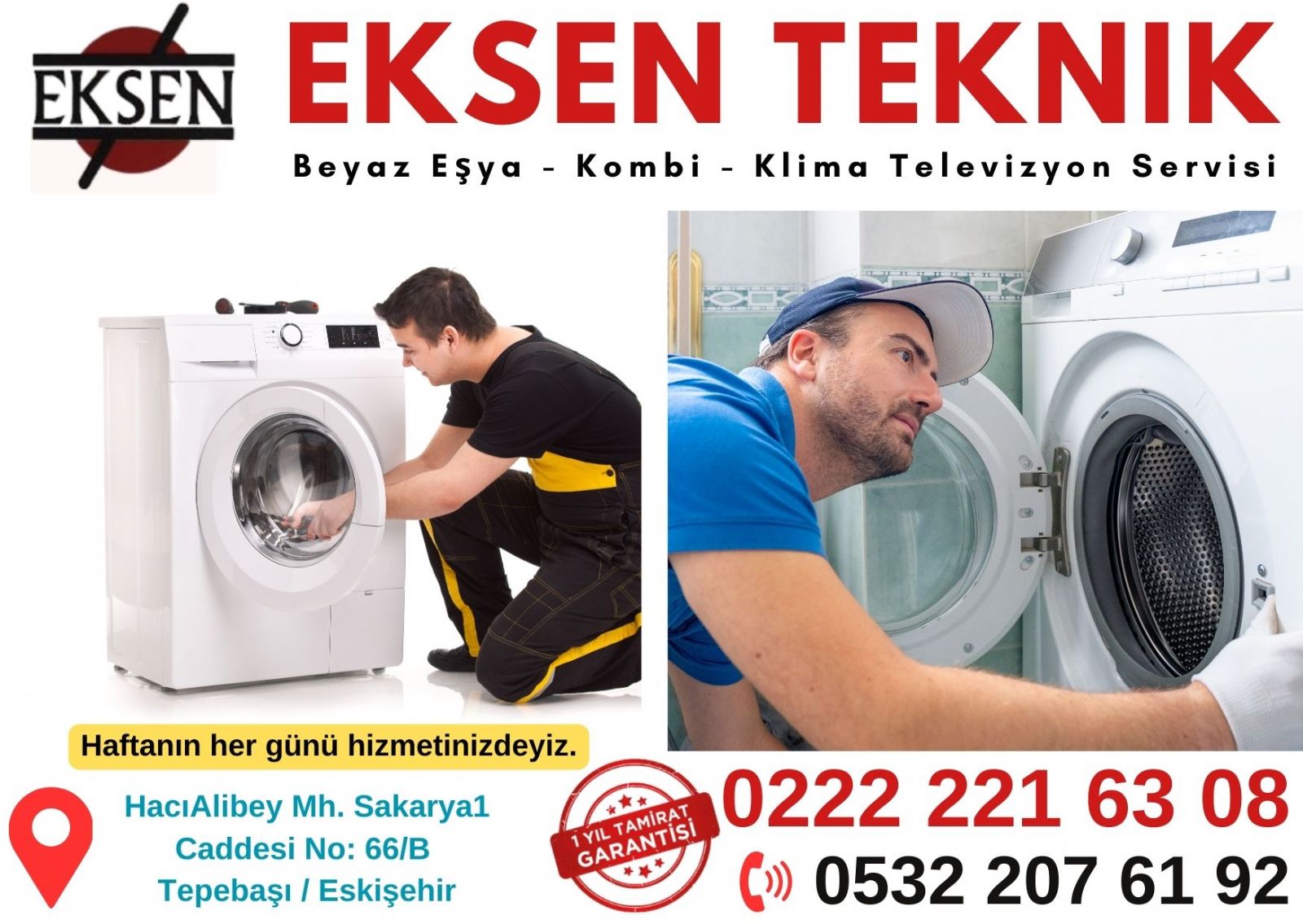 Eskişehir Çamaşır Makinesi Tamiri 